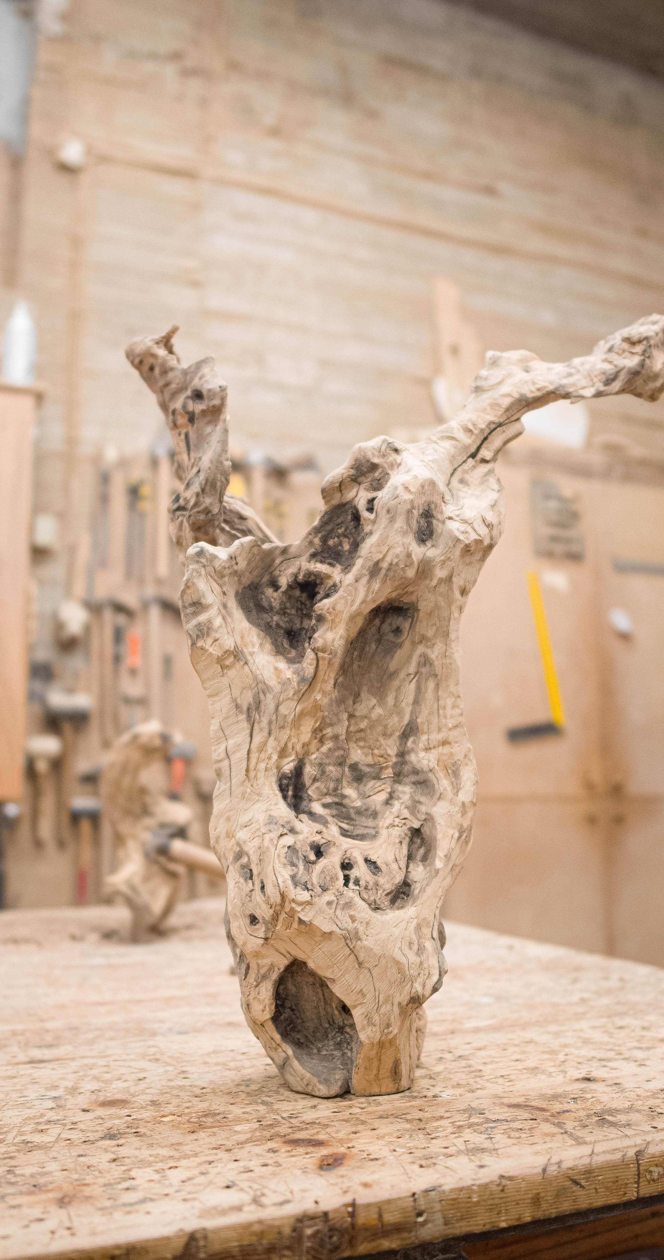 Wood art piece